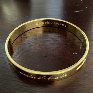 Kate Spade Bangle “this is the year to…”
